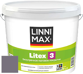Краска LINNIMAX LITEX 3 / ЛИННИМАКС ЛИТЕКС 3 (ALPINA PREMIUM WAND) латексная краска цвет Velvet 15 