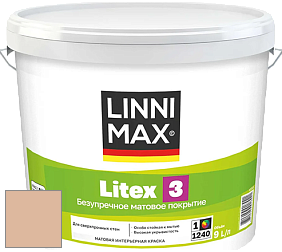 Краска LINNIMAX LITEX 3 / ЛИННИМАКС ЛИТЕКС 3 (ALPINA PREMIUM WAND) латексная краска цвет Siena 105 