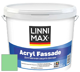 Краска LINNIMAX ACRYL FASSADE / ЛИННИМАКС АКРИЛ ФАССАДЕ (CAPAROL) акриловая фасадная краска цвет NCS S 0550-G10Y 