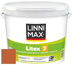 Краска LINNIMAX LITEX 7 / ЛИННИМАКС ЛИТЕКС 7  (CAPAROL SAMTEX 7) латексная краска цвет NCS S 2570-Y50R 