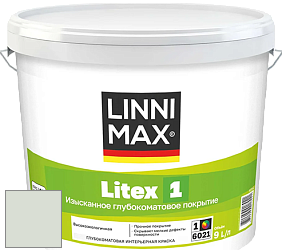 Краска LINNIMAX LITEX 1 / ЛИННИМАКС ЛИТЕКС 1 (CAPAROL SAMTEX 3) высокоэкологичная латексная краска цвет NCS S 1005-G20Y 