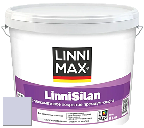 Краска LINNIMAX LinniSilan /ЛИННИМАКС ЛинниСилан (CAPAROL CAPASILAN) глубокоматовая краска цвет NCS S 1015-R60B 