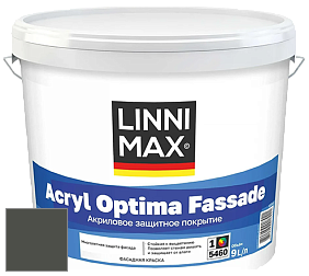 Краска LINNIMAX ACRYL OPTIMA FASSADE / ЛИННИМАКС АКРИЛ ОПТИМА ФАСАД (ALPINA) акриловая краска цвет NCS S 8005-G50Y 