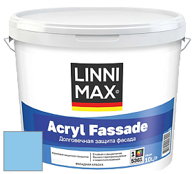 Краска LINNIMAX ACRYL FASSADE / ЛИННИМАКС АКРИЛ ФАССАДЕ (CAPAROL) акриловая фасадная краска цвет NCS S 0540-R90B 