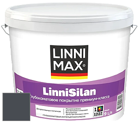 Краска LINNIMAX LinniSilan /ЛИННИМАКС ЛинниСилан (CAPAROL CAPASILAN) глубокоматовая краска цвет NCS S 8005-R80B 
