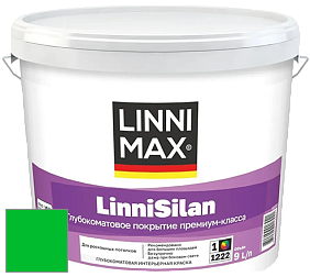 Краска LINNIMAX LinniSilan /ЛИННИМАКС ЛинниСилан (CAPAROL CAPASILAN) глубокоматовая краска цвет RAL 6038 