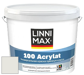 Краска LINNIMAX 100 ACRYLAT / ЛИННИМАКС 100 АКРИЛАТ (CAPAROL AMPHIBOLIN) акриловая краска цвет Oase 30 