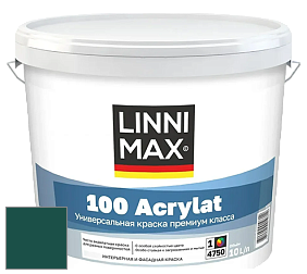 Краска LINNIMAX 100 ACRYLAT / ЛИННИМАКС 100 АКРИЛАТ (CAPAROL AMPHIBOLIN) акриловая краска цвет Patina 65 
