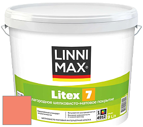 Краска LINNIMAX LITEX 7 / ЛИННИМАКС ЛИТЕКС 7  (CAPAROL SAMTEX 7) латексная краска цвет NCS S 0560-Y70R 
