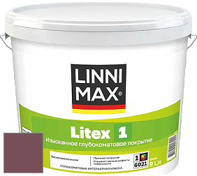 Краска LINNIMAX LITEX 1 / ЛИННИМАКС ЛИТЕКС 1 (CAPAROL SAMTEX 3) высокоэкологичная латексная краска цвет Flamenco 95 