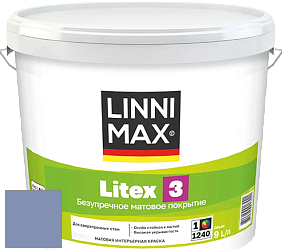 Краска LINNIMAX LITEX 3 / ЛИННИМАКС ЛИТЕКС 3 (ALPINA PREMIUM WAND) латексная краска цвет NCS S 3030-R70B 