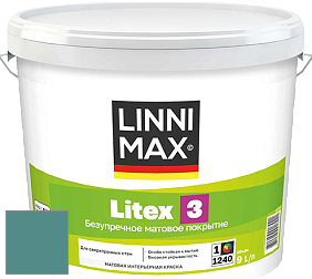 Краска LINNIMAX LITEX 3 / ЛИННИМАКС ЛИТЕКС 3 (ALPINA PREMIUM WAND) латексная краска цвет NCS S 4030-B50G 