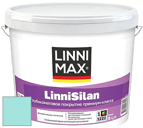 Краска LINNIMAX LinniSilan /ЛИННИМАКС ЛинниСилан (CAPAROL CAPASILAN) глубокоматовая краска цвет NCS S 0530-B50G 
