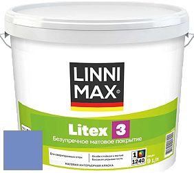 Краска LINNIMAX LITEX 3 / ЛИННИМАКС ЛИТЕКС 3 (ALPINA PREMIUM WAND) латексная краска цвет NCS S 2050-R70B 