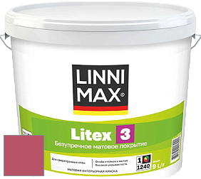 Краска LINNIMAX LITEX 3 / ЛИННИМАКС ЛИТЕКС 3 (ALPINA PREMIUM WAND) латексная краска цвет NCS S 2060-R10B 