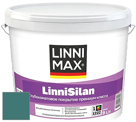 Краска LINNIMAX LinniSilan /ЛИННИМАКС ЛинниСилан (CAPAROL CAPASILAN) глубокоматовая краска цвет NCS S 5030-B50G 