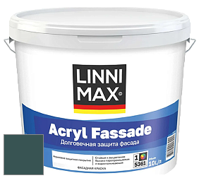 Краска LINNIMAX ACRYL FASSADE / ЛИННИМАКС АКРИЛ ФАССАДЕ (CAPAROL) акриловая фасадная краска цвет NCS S 7020-B50G 