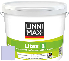Краска LINNIMAX LITEX 1 / ЛИННИМАКС ЛИТЕКС 1 (CAPAROL SAMTEX 3) высокоэкологичная латексная краска цвет NCS S 0525-R60B 