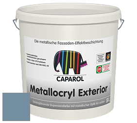 Краска Capadecor Metallocryl Exterior/Кападекор Металлакрил Экстериор шелковисто-глянцевая краска цвет Pacific 140 