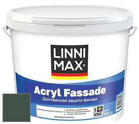 Краска LINNIMAX ACRYL FASSADE / ЛИННИМАКС АКРИЛ ФАССАДЕ (CAPAROL) акриловая фасадная краска цвет Malachit 5 