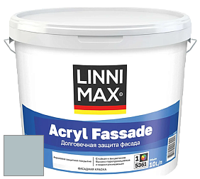 Краска LINNIMAX ACRYL FASSADE / ЛИННИМАКС АКРИЛ ФАССАДЕ (CAPAROL) акриловая фасадная краска цвет NCS S 2010-B10G 