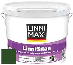 Краска LINNIMAX LinniSilan /ЛИННИМАКС ЛинниСилан (CAPAROL CAPASILAN) глубокоматовая краска цвет Verdo 5 