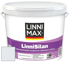 Краска LINNIMAX LinniSilan /ЛИННИМАКС ЛинниСилан (CAPAROL CAPASILAN) глубокоматовая краска цвет NCS S 0505-R70B 