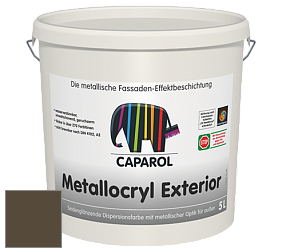 Краска Capadecor Metallocryl Exterior/Кападекор Металлакрил Экстериор шелковисто-глянцевая краска цвет Palazzo 125 