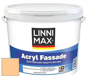 Краска LINNIMAX ACRYL FASSADE / ЛИННИМАКС АКРИЛ ФАССАДЕ (CAPAROL) акриловая фасадная краска цвет NCS S 0530-Y30R 