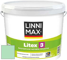 Краска LINNIMAX LITEX 3 / ЛИННИМАКС ЛИТЕКС 3 (ALPINA PREMIUM WAND) латексная краска цвет NCS S 0530-G 