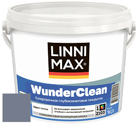 Краска LINNIMAX (CAPAROL) WUNDERCLEAN / ЛИННИМАКС ВУНДЕРКЛИН краска премиум-класса цвет Saphir 45 