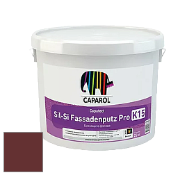 Краска Caparol Capatect Fassadenputz Sil-Si Pro / Капарол Капатек штукатурка структурная камешковая 25 кг. цвет Barolo 35 