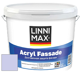 Краска LINNIMAX ACRYL FASSADE / ЛИННИМАКС АКРИЛ ФАССАДЕ (CAPAROL) акриловая фасадная краска цвет NCS S 0525-R60B 