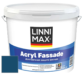 Краска LINNIMAX ACRYL FASSADE / ЛИННИМАКС АКРИЛ ФАССАДЕ (CAPAROL) акриловая фасадная краска цвет Lago 65 