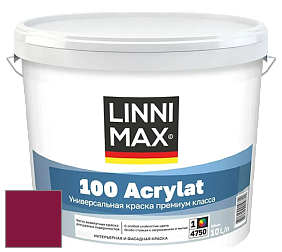 Краска LINNIMAX 100 ACRYLAT / ЛИННИМАКС 100 АКРИЛАТ (CAPAROL AMPHIBOLIN) акриловая краска цвет Pink 5 