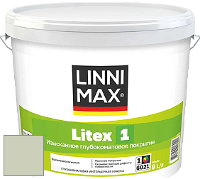 Краска LINNIMAX LITEX 1 / ЛИННИМАКС ЛИТЕКС 1 (CAPAROL SAMTEX 3) высокоэкологичная латексная краска цвет NCS S 1510-G40Y 