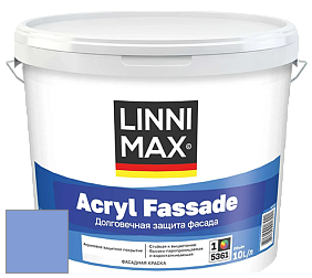 Краска LINNIMAX ACRYL FASSADE / ЛИННИМАКС АКРИЛ ФАССАДЕ (CAPAROL) акриловая фасадная краска цвет NCS S 1550-R70B 
