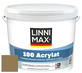 Краска LINNIMAX 100 ACRYLAT / ЛИННИМАКС 100 АКРИЛАТ (CAPAROL AMPHIBOLIN) акриловая краска цвет Palazzo 190 