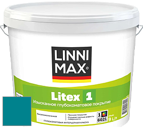 Краска LINNIMAX LITEX 1 / ЛИННИМАКС ЛИТЕКС 1 (CAPAROL SAMTEX 3) высокоэкологичная латексная краска цвет NCS S 3060-B20G 