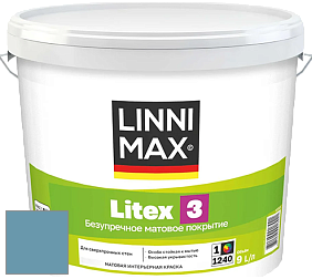 Краска LINNIMAX LITEX 3 / ЛИННИМАКС ЛИТЕКС 3 (ALPINA PREMIUM WAND) латексная краска цвет NCS S 3030-B 
