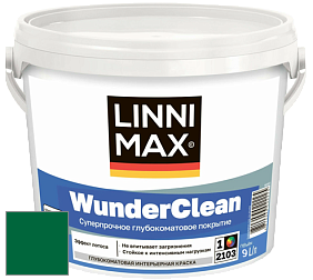 Краска LINNIMAX (CAPAROL) WUNDERCLEAN / ЛИННИМАКС ВУНДЕРКЛИН краска премиум-класса цвет Malachit 95 