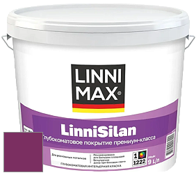 Краска LINNIMAX LinniSilan /ЛИННИМАКС ЛинниСилан (CAPAROL CAPASILAN) глубокоматовая краска цвет Laser 10 