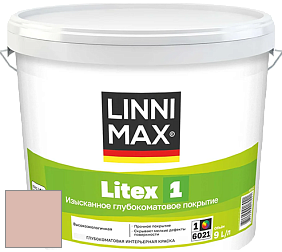 Краска LINNIMAX LITEX 1 / ЛИННИМАКС ЛИТЕКС 1 (CAPAROL SAMTEX 3) высокоэкологичная латексная краска цвет Cameo 80 