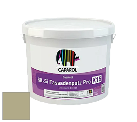 Краска Caparol Capatect Fassadenputz Sil-Si Pro / Капарол Капатек штукатурка структурная камешковая 25 кг. цвет Tundra 85 