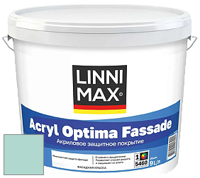 Краска LINNIMAX ACRYL OPTIMA FASSADE / ЛИННИМАКС АКРИЛ ОПТИМА ФАСАД (ALPINA) акриловая краска цвет NCS S 1020-B70G 