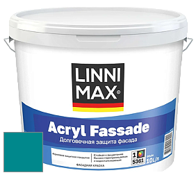 Краска LINNIMAX ACRYL FASSADE / ЛИННИМАКС АКРИЛ ФАССАДЕ (CAPAROL) акриловая фасадная краска цвет NCS S 3060-B30G 