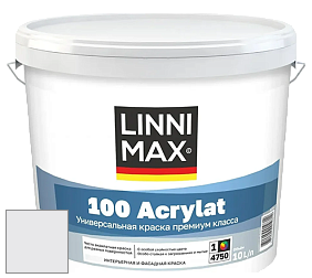Краска LINNIMAX 100 ACRYLAT / ЛИННИМАКС 100 АКРИЛАТ (CAPAROL AMPHIBOLIN) акриловая краска цвет Coelin 25 