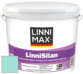 Краска LINNIMAX LinniSilan /ЛИННИМАКС ЛинниСилан (CAPAROL CAPASILAN) глубокоматовая краска цвет NCS S 0530-B60G 