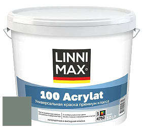 Краска LINNIMAX 100 ACRYLAT / ЛИННИМАКС 100 АКРИЛАТ (CAPAROL AMPHIBOLIN) акриловая краска цвет Malachit 15 