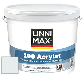 Краска LINNIMAX 100 ACRYLAT / ЛИННИМАКС 100 АКРИЛАТ (CAPAROL AMPHIBOLIN) акриловая краска цвет Pacific 90 